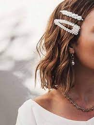 Casual Clothing Annie Cloth Hair Styles Long Hair Styles Pearl Hair Pins