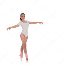 dancer dressed as a ballerina with