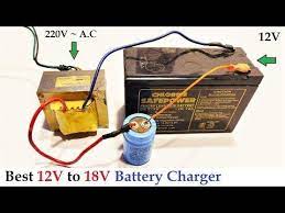 We are referring to a 12 volt 45 ah charger in this guide. 12v To 18v Dc From 220v Ac Converter For Battery Charger Amazing Idea Diy Youtube Battery Charger Charger Battery