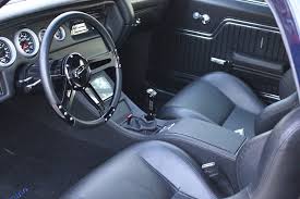 Theshopllc Custom Console In An El Camino Chevelle Ratchet Shifter Stock Dash Custom Car Interior Custom Classic Cars Custom Center Console