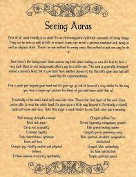 How To See Auras Book Of Shadows Pages Bos Pages Real Psychic Powers How To See Aura Book Of Shadows Wicca