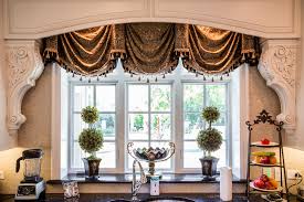 kitchen window treatments traditional