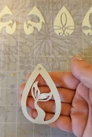 Svg or scalable vector graphics. Faux Leather Earrings Cricut Tutorial Make Cute Mermaid Earrings Leap Of Faith Crafting