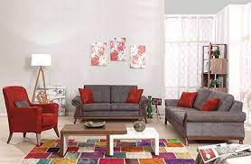 zenn nubuk koltuk takimi gri furniture home decor decor