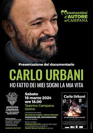 Carlo Urbani. Ho fatto dei sogni la mia vita: sabato a Teatrino Campana la  proiezione del pluripremiato docufilm sul medico che identificò la Sars