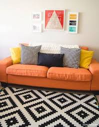 Custom Kivik Sofa Cover Review Orange Couch Kivik Sofa Ikea Couch Covers