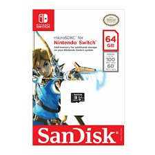 Looking for a memory card? 64gb Sandisk Nintendo Switch Memory Card Nintendo Switch Eb Games Australia
