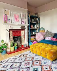 Apartment Therapy On Instagram Love This Fun Color Image House Of Chester Eclectic Living Room Eclectic Bedroom Living Room Decor Eclectic