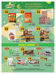 Dengan harga promo giant yang hemat dan bersaing dengan supermarket lainnya. Katalog Promo Giant Terbaru Periode 22 April 26 Mei 2021