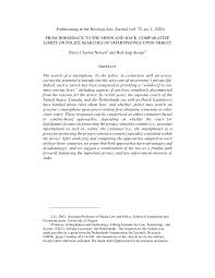 PDF) From Horseback to the Moon and Back: Comparative Limits on Police  Searches of Smartphones Upon Arrest