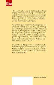 Zart War Ich Bitter War S Handbuch Gegen Sexuellen Missbrauch Enders Ursula Enders Ursula Amazon It Libri
