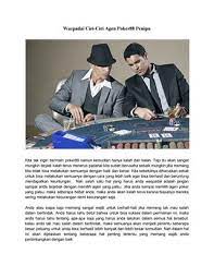 Check spelling or type a new query. Waspadai Ciri Ciri Agen Poker88 Penipu By Dewaaduq008 Issuu