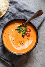 Tomato Orange Soup Is The Creamiest Tomato Soup Recipe You Will Find Plus It S Got A Great Tang For The Orange J Tomato Bisque Soup Tomato Bisque Bisque Soup