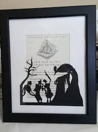 Harry Potter Tale Of Three Brothers Handcut 8x10 Etsy Three Brothers Harry Potter Potter
