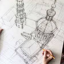 Architecture Student Revives The Magic Of Architectural Hand Sketching Through These Marvelous Sketches Arch2o Com Architecture Sketch Sketch Book Architecture Drawing