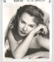 Actress PIPER LAURIE Stars in Universal Pictures Film LOUISA 1950 Press  Photo