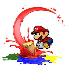 Paper Mario Color Splash Paper Mario Color Splash Mario