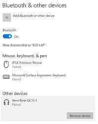 How do i connect my bose quietcomfort 35 to windows 10? Solved Bose Qc 35 Ii Not Connecting To Windows After 1809 Bose Community 198663