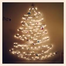 17 Cool Christmas Hacks To Save Time Money Or The Environment Wall Christmas Tree Christmas Christmas Hacks