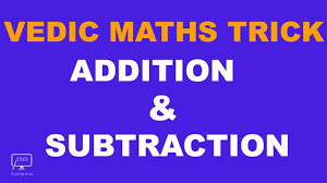 You may select up to 30 problems for these worksheets. Vedic Maths Trick For Addition And Subtraction Bank And Ssc Exam In Hindi Youtube