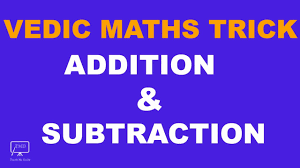 Vedic maths tricks, addition, subtraction, multiplication & division for class 6 to 12, is a system of reasoning and mathematical working based on ancient indian teachings called veda and it is fast, efficient, easy to learn. Vedic Maths Trick For Addition And Subtraction Bank And Ssc Exam In Hindi Youtube