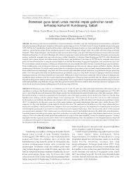Contents1 deskripsi kacang tanah2 morfologi kacang tanah2.1 akar2.2 batang, daun dan bunga3 bunga kacang tanah4 daun kacang tanah5 pertumbuhan kacang tanah5.1 proses pertumbuhan kacang tanah5.2 faktor yang mempengaruhi pertumbuhan kacang tanah5.3 pengaruh hormon. Pdf Pemetaan Guna Tanah Untuk Menilai Impak Gelinciran Tanah Terhadap Komuniti Kundasang Sabah Yasir Said Academia Edu
