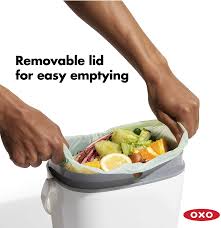 Hands down, these are the 50+ best kitchen organizers on the internet. Oxo Good Grips Easy Clean Compost Bin 1 75 Gal 6 62 L In Home Composting Bins Kolenik Home Kitchen