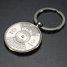 Perpetual Calendar 2010 To 2060 Year Key Chain Classic Keychain Creative Gift Personalized Key Rings Keychain Key Rings