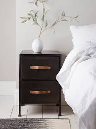 Five Of The Best Bedside Tables Mad About The House In 2020 Black Metal Bedside Table Metal Bedside Bedside Table Metal