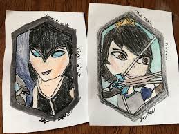 Clash Royale Rocks Free Handed Drawing Of Legendary Sod Night Witch And Princess Free Hand Drawing Night Witches How To Draw Hands