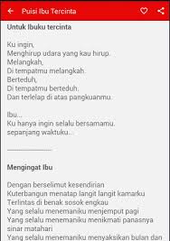 Puisi terbaik d zawawi imron ibu. Skachat Puisi Ibu Tercinta Terbaru Google Play Apps Ai9ebxq8owea Mobile9