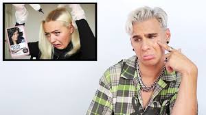 When people dye their hair darker, they don't realize that months and months later the color is actually still in their hair. Hairdresser Reacts To Girls Going Blonde To Black With Box Dye Youtube