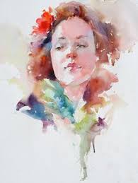 7 Watercolor portraits ideas