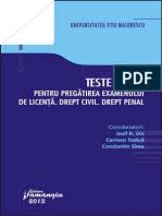 Administrator imobile cu atestat ofer servicii de administrare contabila si tehnica pentru asociații de proprietari si clădiri de birouri. Teste Grila Pentru Pregatirea Examenului De Licenta Drept Civil Pdf