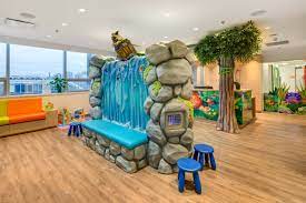 But that's exactly what this dental practice in nashville is going for with their new office design and theme. Imagination Design Studios On Twitter A Beach Themed Office Is Sure To Put A Smile On The Faces Of Your Patients Dentist Pediatric Theming Interiordesign Kids Decor Beach Https T Co Ekcywbcxex