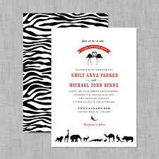 Zoo Wedding Invitation Zoo Wedding Nature Inspired Wedding Wedding Invitations