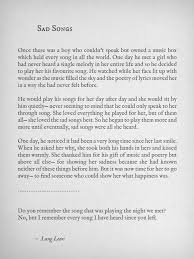Do You Remember The Song That Was Playing The Night We Met No But I Remember Every Song I Have Heard Since You Left Sad Songs By Lang Leav Poem Poesia