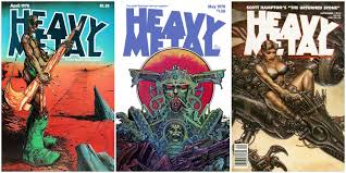 Video tutorial & metal accessories. A Digital Archive Of Heavy Metal The Influential Adult Fantasy Magazine That Featured The Art Of Moebius H R Giger More Open Culture