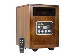 Glowing logs and ember bed. Best Infrared Space Heaters Reviews Latest Models Qlabe