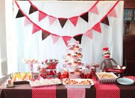 This baby shower can be used for girl/girl twins, boy/boy twins, or girl/boy simply by choosing gender colors we're going to jump right into those decorations, and i made two monkey themed shower decor items out of diapers! Party On A Budget A Sock Monkey Baby Shower For 100 Catch My Party