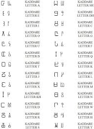 Kaddare Script Wikipedia