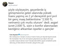 Jun 17, 2021 · son dakika 09:19 yeğeniyle yasak ilişki yaşayan murat başoğlu, gittiği spor salonunda darbedildi 09:14 ak parti'nin ilçe toplantısında skandal görüntü! Genclik Elde Telefon Geyik Muhabbeti Icinde Diyen Cem Seymen E Genclerden Tepki Geldi Biacaip