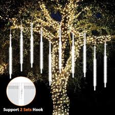 Try our dedicated shopping experience. Meteor Lights 50cm 10 Tubes 540 Led Meteor Shower Raindrop Lights Waterproof Snow Falling Icicle Lights Outdoor 18w Cascading String Lights For Garden Party Wedding Christmas Tree Patio White White 18w C218ex5ou7i