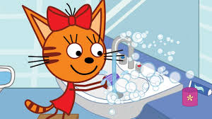 Kid E Cats Wash Your Hands Cartoons For Kids Youtube
