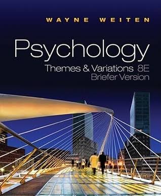 Psychology: Themes and Variations, 8th Edition