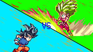 Legendary super warriors on the game boy color, a gamefaqs message board topic titled ssj4 forms. Goku V S Kefla Dragon Ball Super Sprite Animation Youtube