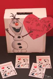 disney s frozen olaf valentines mailbox