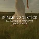 Summer Solstice Picnic at the River