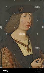 Portrait de Philippe le Bel, duc de Bourgogne, anonyme, c. 150. Repensé par  Gibon. L'art classique avec un style moderne repensé Photo Stock