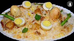 Egg Biryani Recipe Restaurant Style Egg Dum Biryani Anda Biryani Recipe Dum Biryani Biryani Briyani Recipe